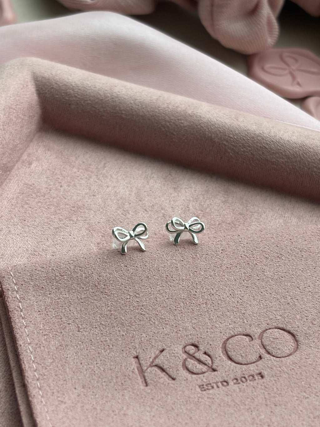 Aurelie Bow Earrings